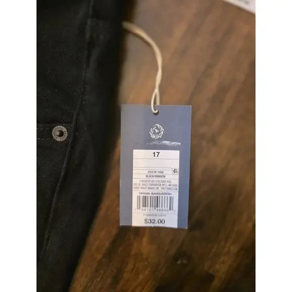 Universal Thread Women’s Highest-Rise Straight Leg Jeans Black Size 17 Regular - Picture 3 of 7